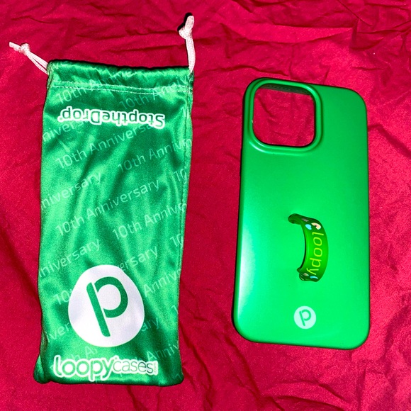 Loopy Case Other - Loopy Original - iPhone 14 Pro Max
(6.7" Screen) Loopy Green case